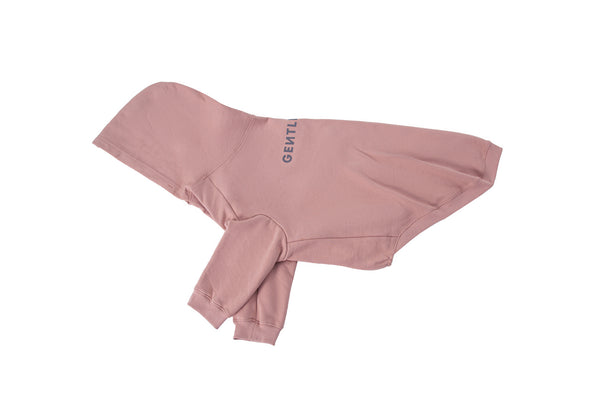 Gentle Hoodie For Dogs Dusty Pink