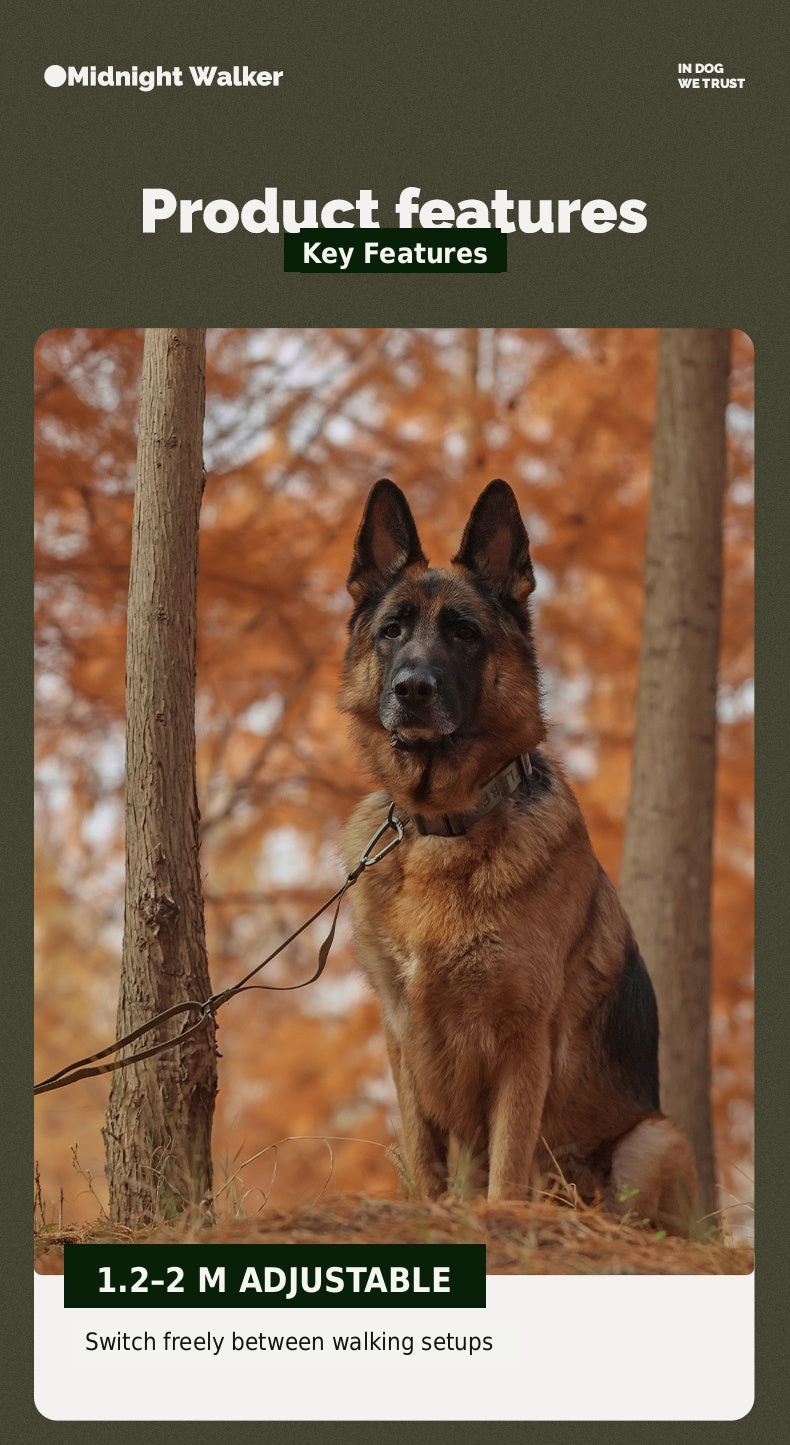 Midnight Walker Dog Leash – Hidden Forest detail image 27