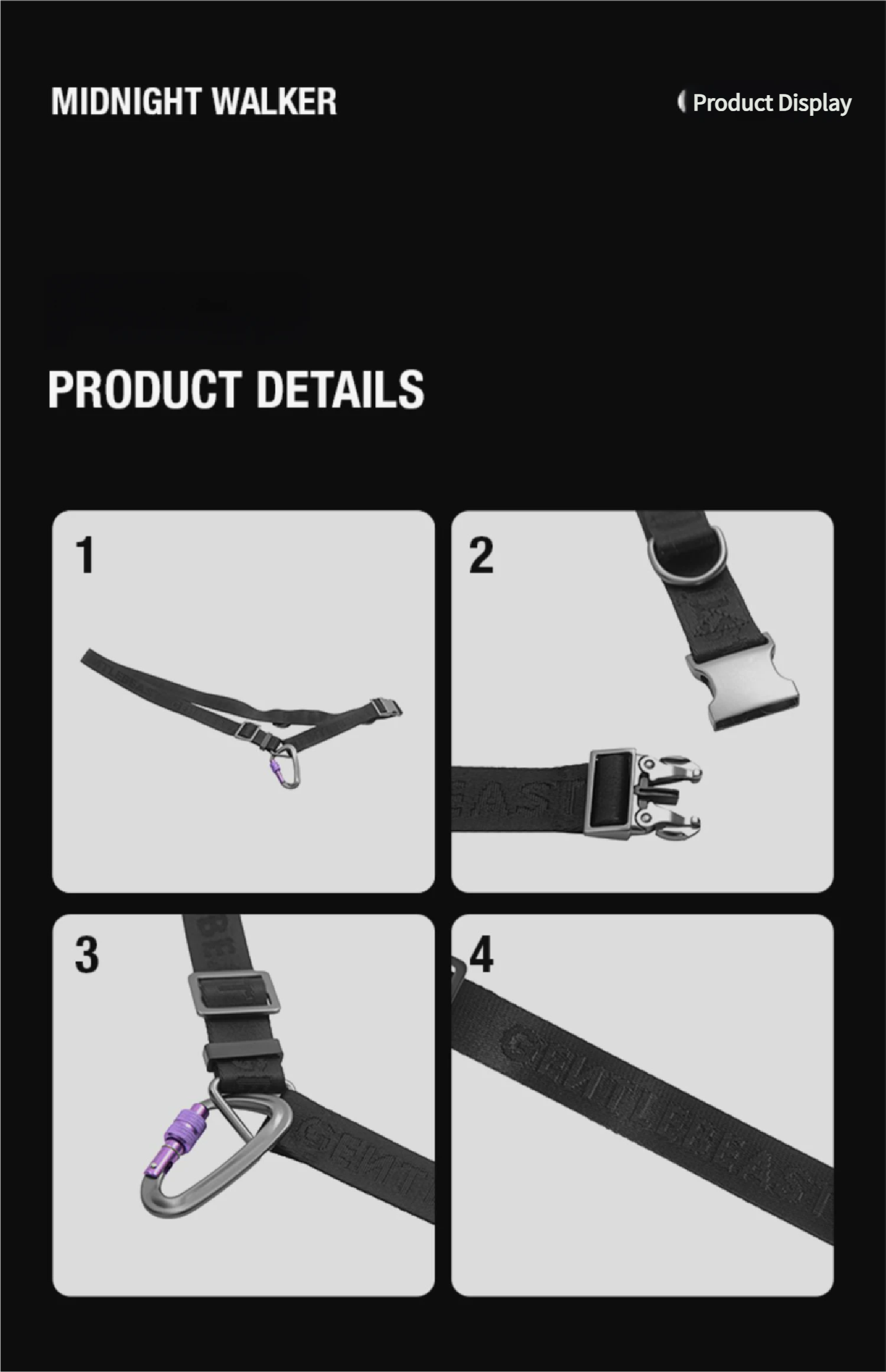 Midnight Walker Multi-Functional Belt detail image 13