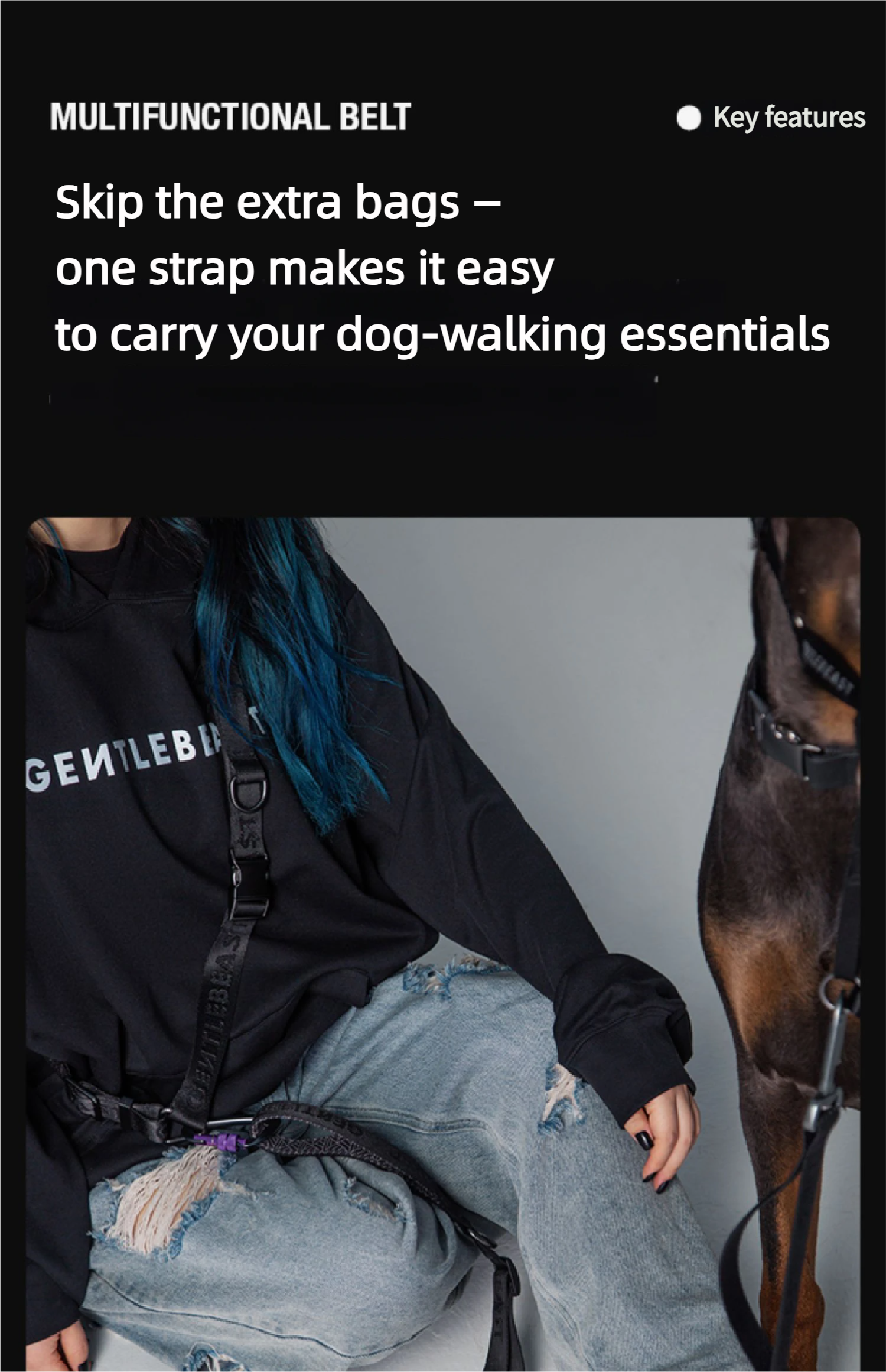 Midnight Walker Multi-Functional Belt detail image 9