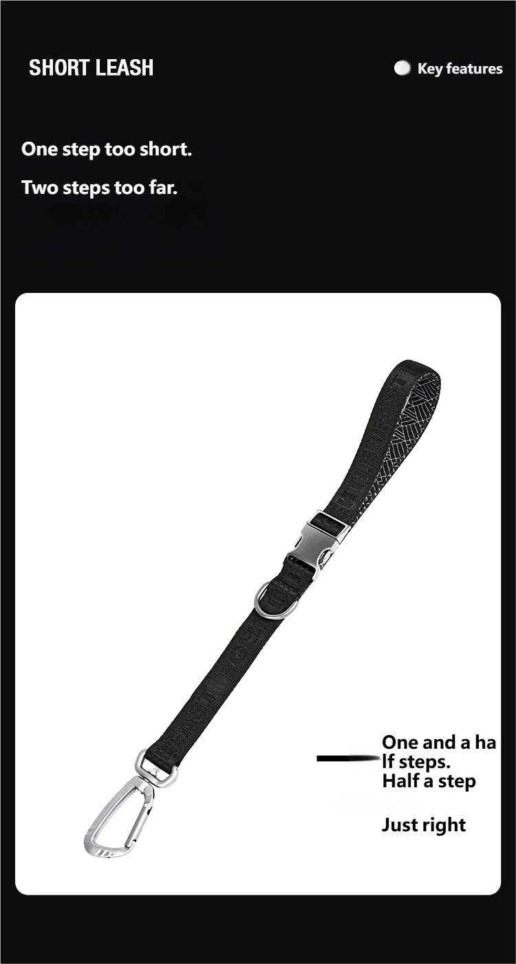 Midnight Walker Short Leash – Moonless Night detail image 4