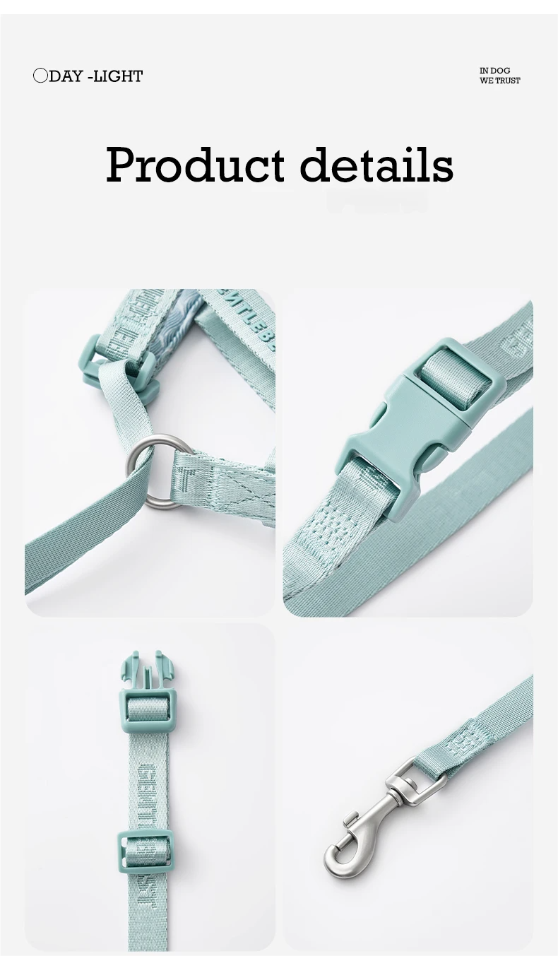 DAY-LIGHT Dog Headcollar – Aqua Marina detail image 17