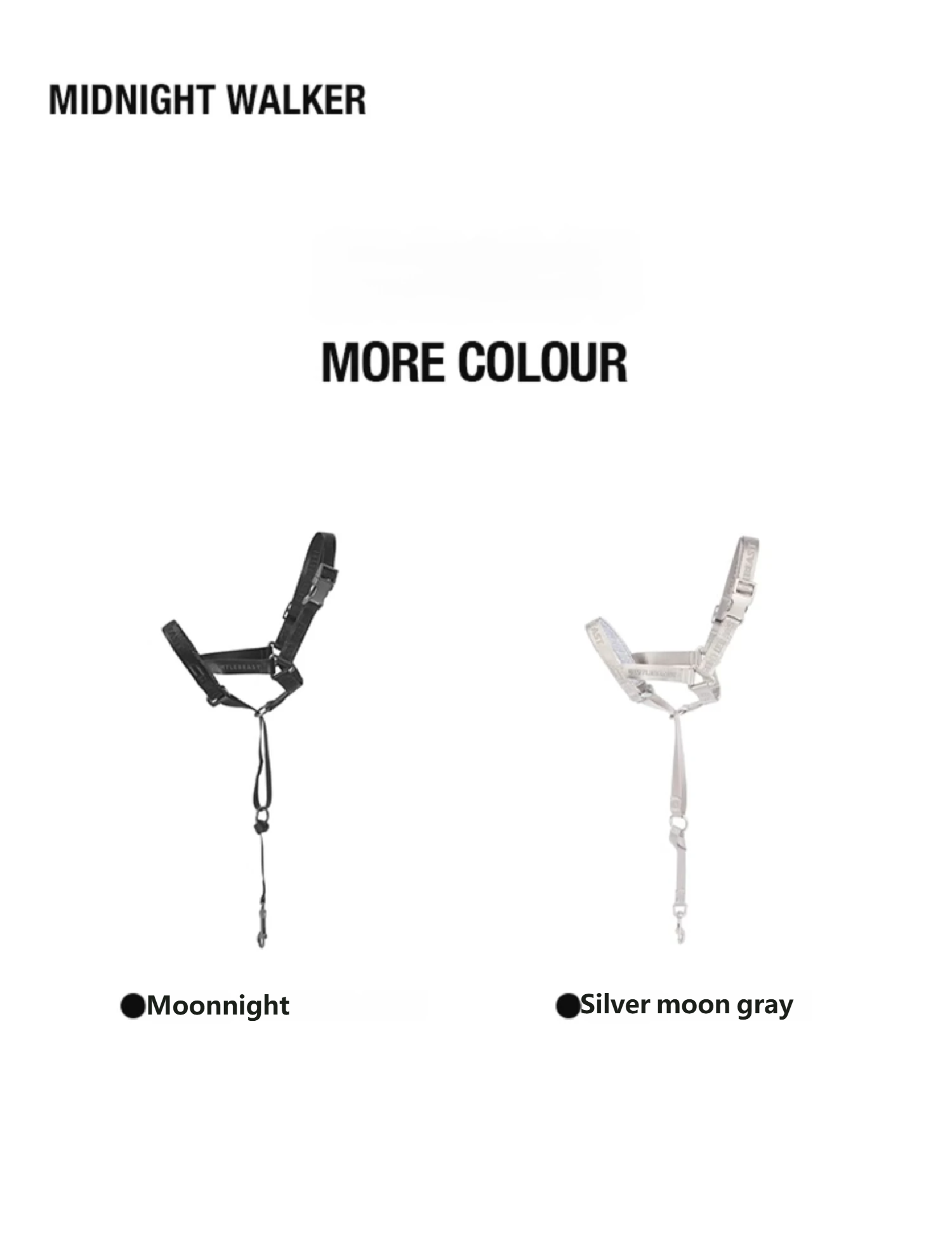 Midnight Walker Dog Headcollar – Moonless Night detail image 14